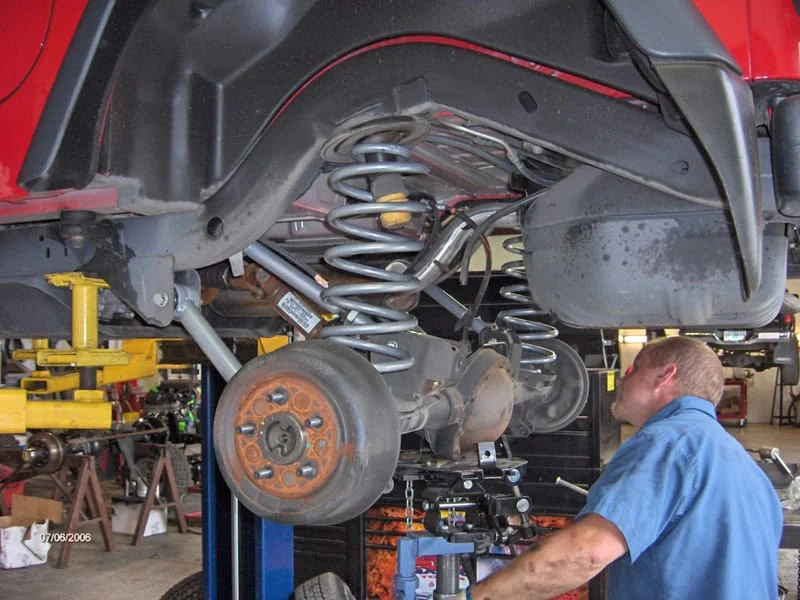 ASE-Certified technician at work at Rob's Automotive Repair Center, Clackamas, OR
